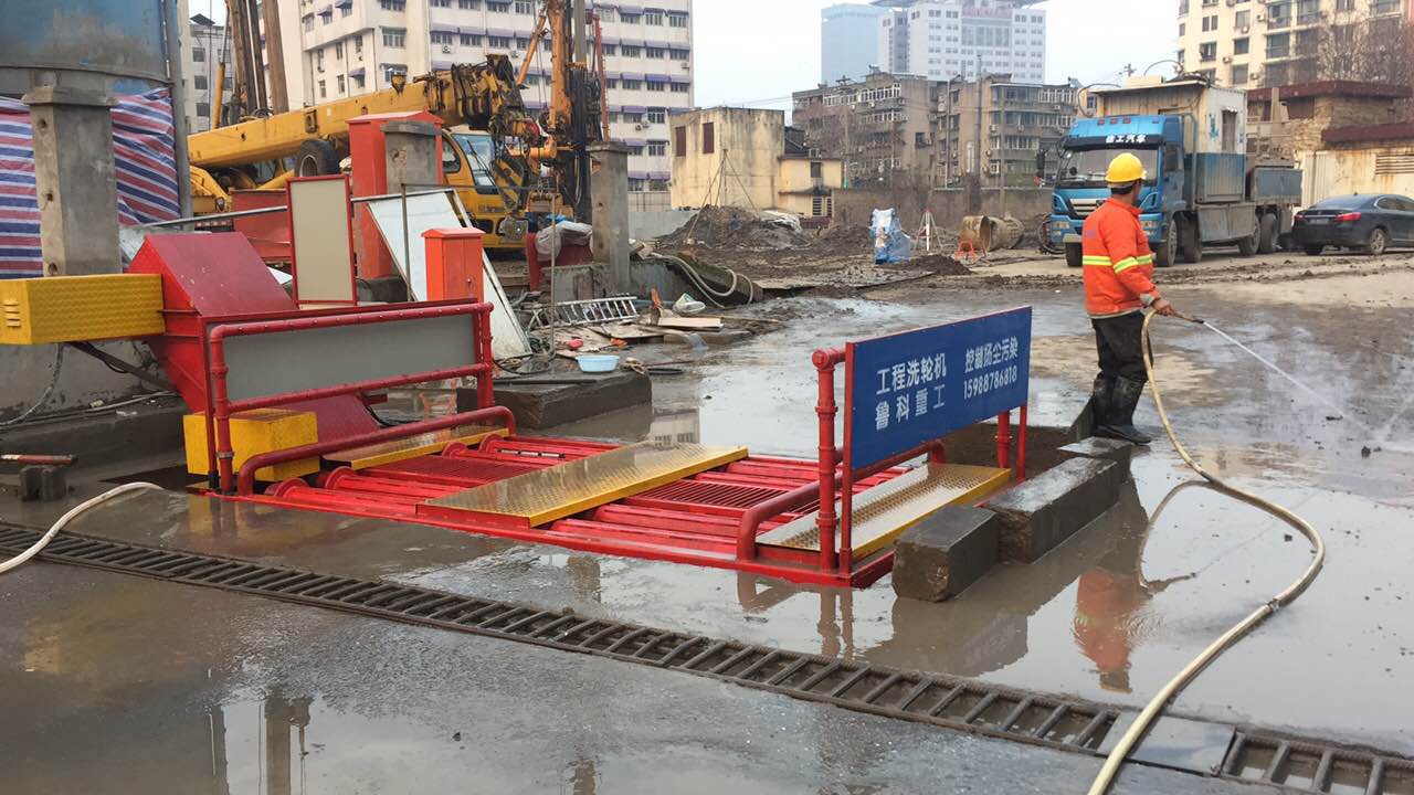 滾軸式洗輪機(jī)交付通州基礎(chǔ)湖南路項目