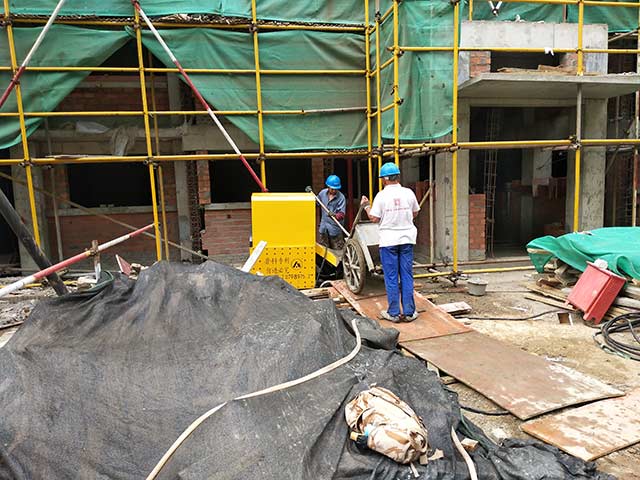 魯科二次構造柱泵施工