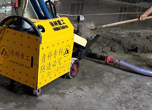 二次構(gòu)造柱泵施工