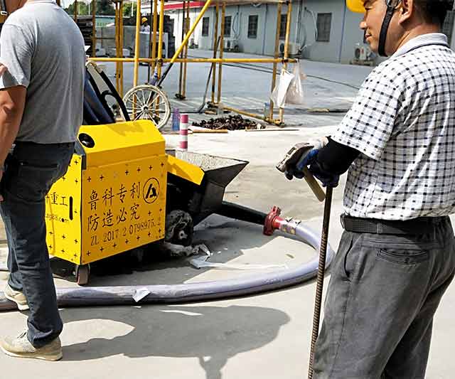 二次構造小型柱輸送泵